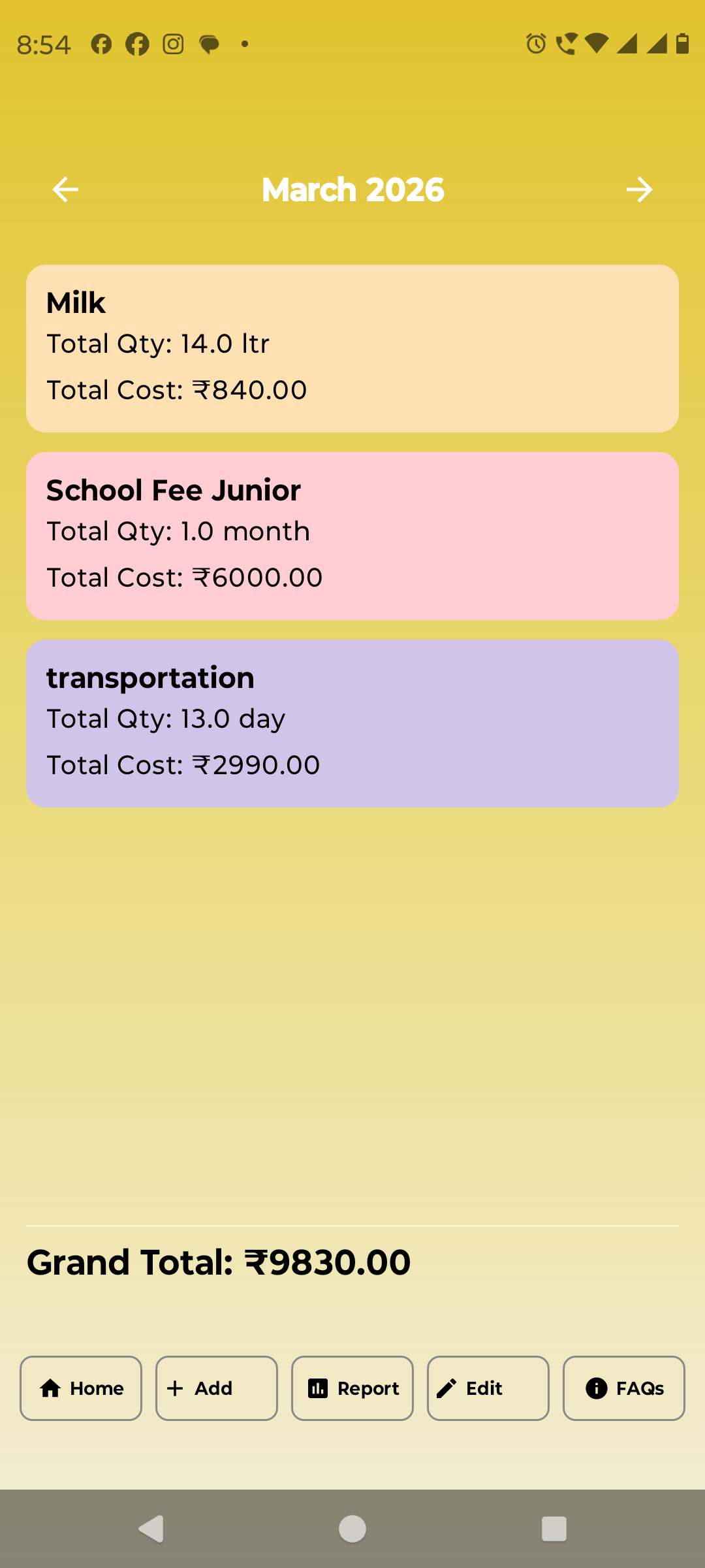 Smart analytics dashboard